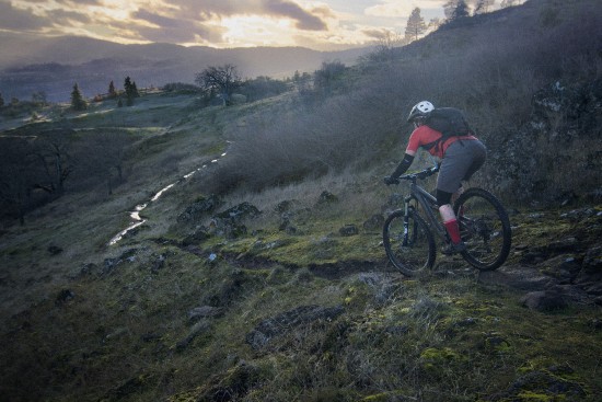 Stormy sunset, Syncline Trail System