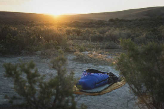 Cowboy camping at Willow Hot Springs