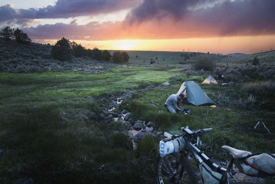 Camped in Paddler's Meadow on Steens Mountain