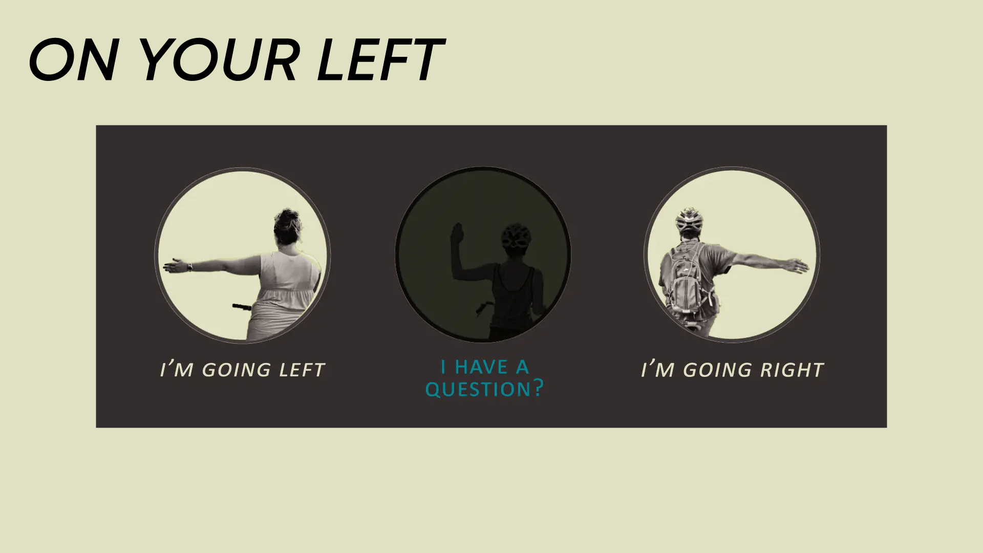 Communicate While Riding Bicycle Events & Cycling Tips